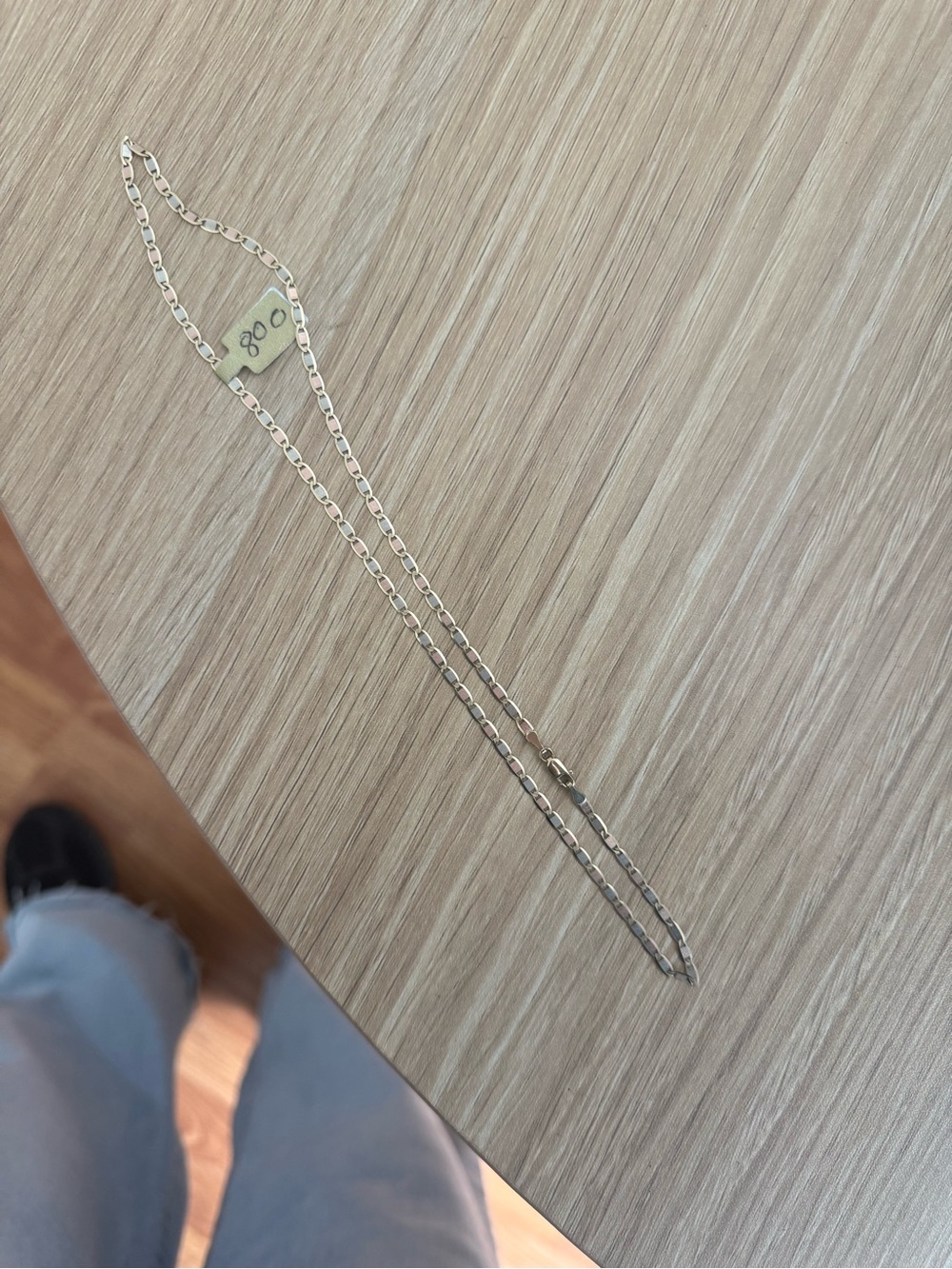 14k 3gold chain 18 inch length